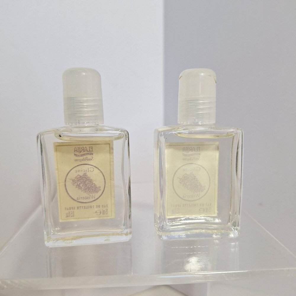 Elariia Glicine Wisteria Eau De Toilette Spray 0.5 fl oz 15ml Toilet Water 2 Lot - Picture 2 of 7